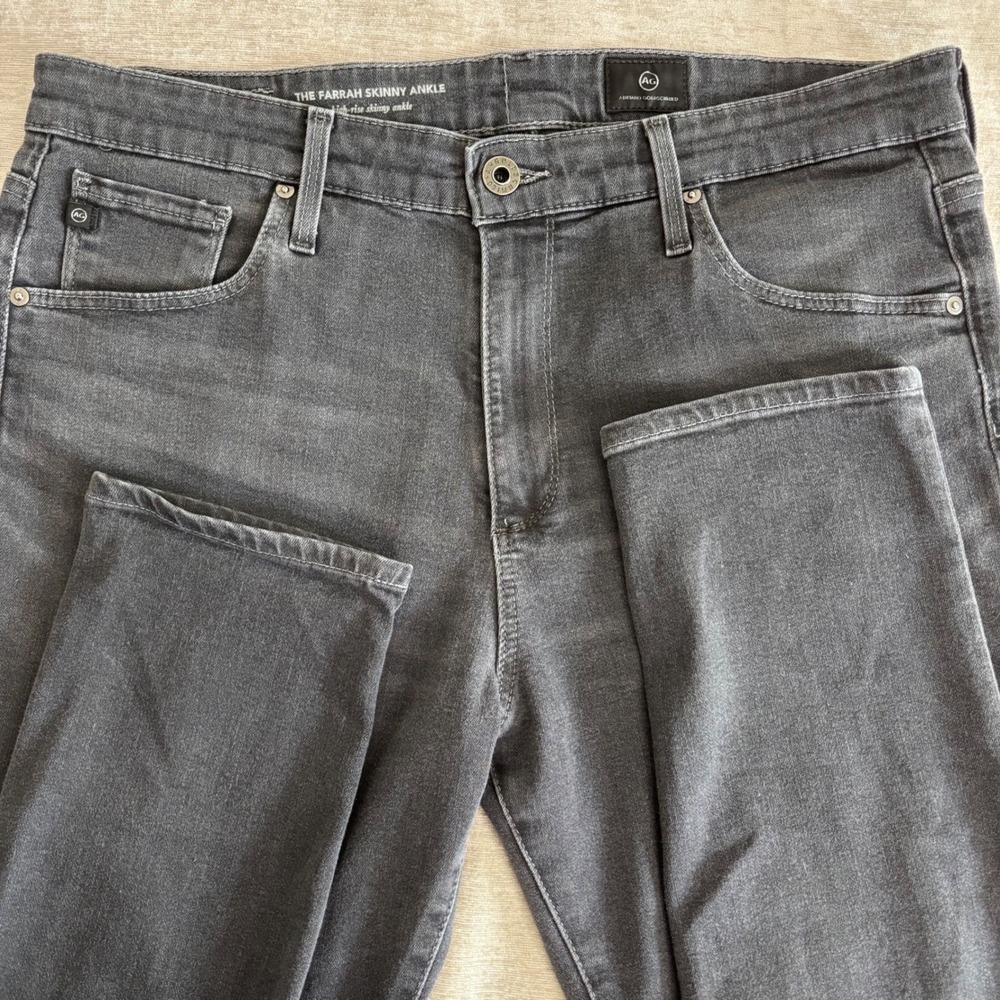 Adriano Goldschmied Gray Ankle Skinny Jeans S 31R
